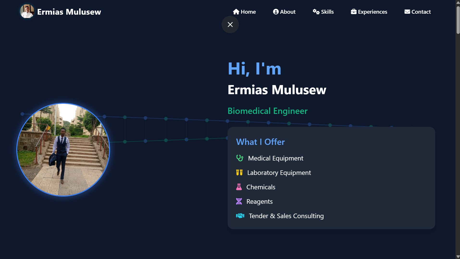 Personal Profile Website